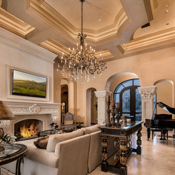 Mediterranean Living Room