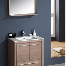 Fresca Allier 30 x 19 Modern Bathroom Vanity FVN8130GO - Bath Products