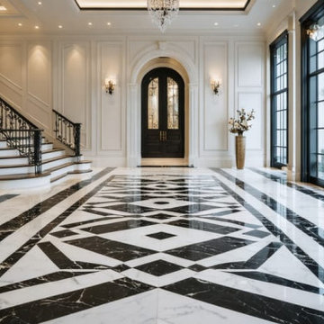Luxury Marble Interior Project – Premium Marble Supply by Parash Stones