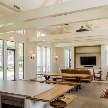 Modern Farmhouse on Lake Murray