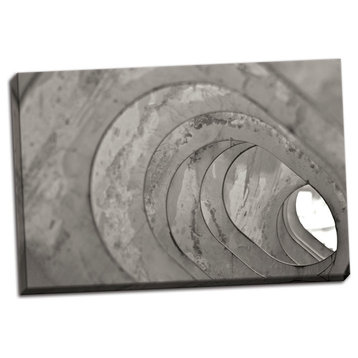 Fine Art Photograph, Oval Fractals V, Hand-Stretched Canvas