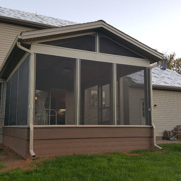 York, PA - Wood Deck added to recent room enclosure