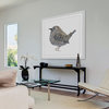 Marmont Hill, "Wren Bird" by Thimble Sparrow Framed Painting Print, 12x12