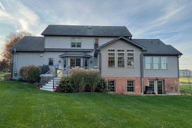 Example of an exterior home design in Other