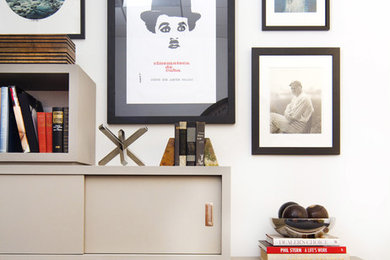 Trendy home office photo in Los Angeles