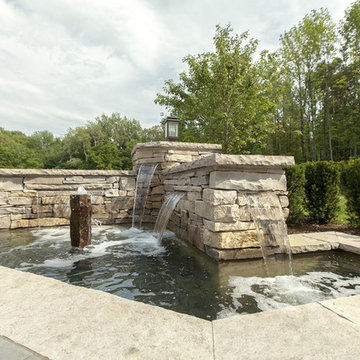 Dry Stack Stone Fountian