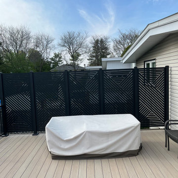 Azek- French White Oak & American Walnut