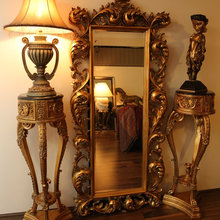 ornate dressing mirror