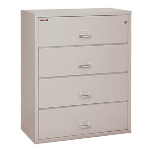 Fireking Fireproof Lateral File Cabinet 4 Drawers Contemporary