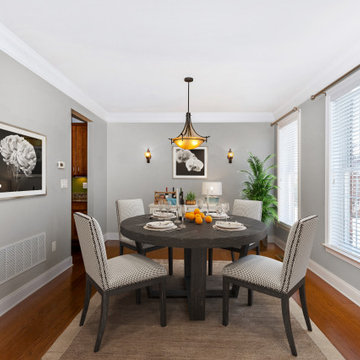 Same Dining Room Staged Multiple Ways