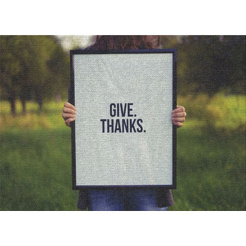 Give Thanks Area Rug, 5'0"x7'0"