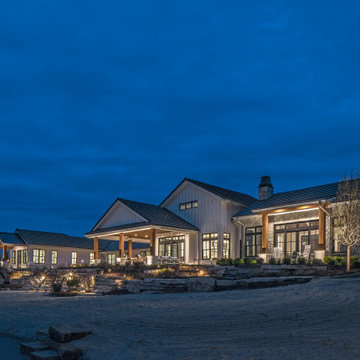 Patio Lighting | Lake House Outdoor Lighting Design