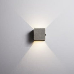 Bentu 'V' Concrete Wall Light - Outdoor Wall Lights And Sconces