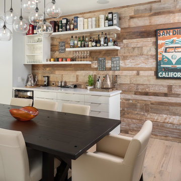 Modern Kitchen Rustic Elements
