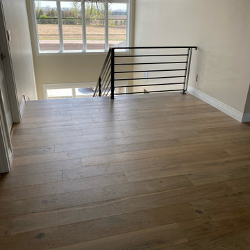 Alta Vista, Cambria Oak Hardwood Floors installed in Aberdeen, SD Home