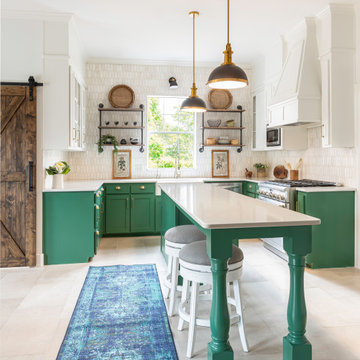 Texas Country Kitchen with a British Twist