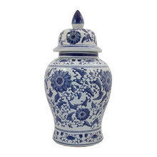 Blue and White