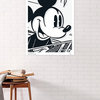 Mickey Mouse Art Deco Poster, Unframed Version