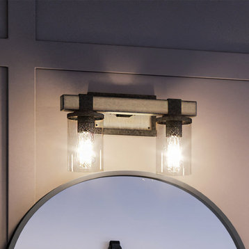 Luxury Industrial Bath Light, Olde Iron, UEX2611