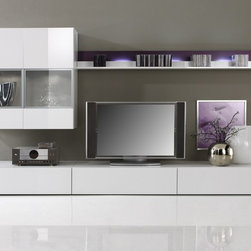Modern Wall Unit TV Media Entertainment Center Jetset-306 - $2,250.00 - Products