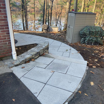 Walkway, Steps & Landing Project, Lake Cochituate MA