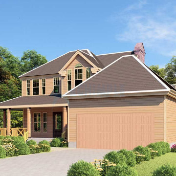 Front right side exterior