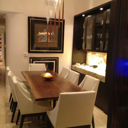 Contemporary Asian Complement - Dining Tables