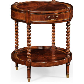 Buckingham Regency Side Table - Medium Antique Mahogany