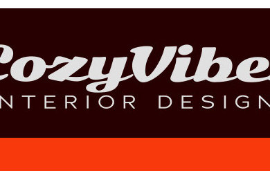 Cozy Vibes Interior Design Logo