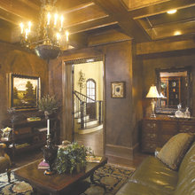 library on foyer