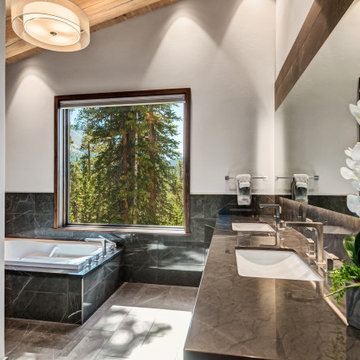 Breckenridge Contemporary Log Cabin