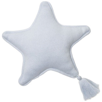 Knitted Twinkle Star Cushion