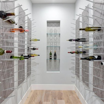Glass Enclosed Wine Cellars