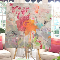 SOLD!!!   Art - Original Abstract Painting, 48 x 48 - Paintings
