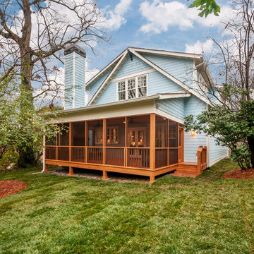 A Decatur second story addition and main level renovation