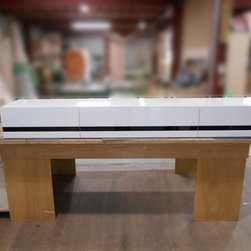 フロートテレビボード製作写真 - リビング家具