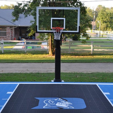 Jeffery S's Pro Dunk Diamond Basketball System on a 51x32 in Bossier City, LA
