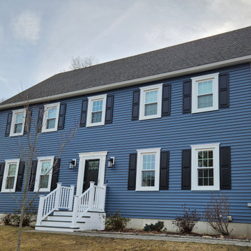CertainTeed Vinyl Siding in Pacific Blue, Marion, MA