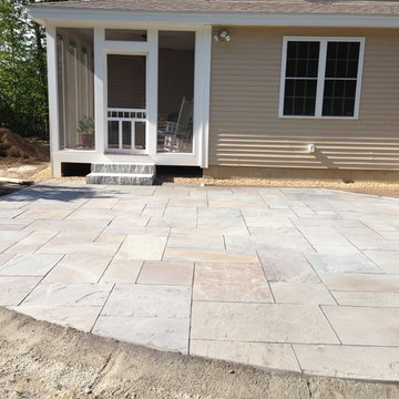 Full Color Bluestone Patio