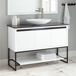48" COTTEE VESSEL SINK VANITY - Bathroom Vanities And Sink Consoles