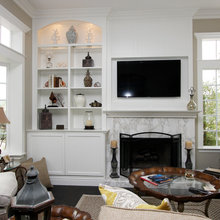 Steinmetz marble fire wall