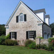 Lime washed brick