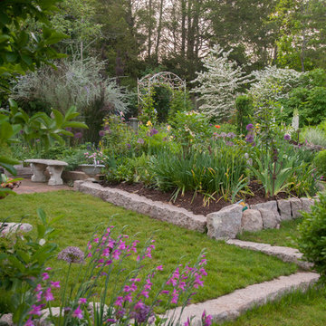 Stone in the garden