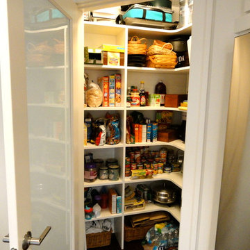 Galley Kitchen with Breakfast Bar