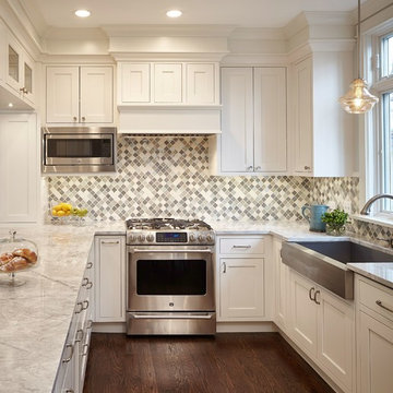 Transitional North Shore Kitchen