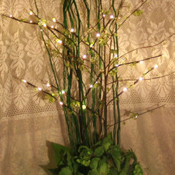 Faux Floraluminations - Home Decor
