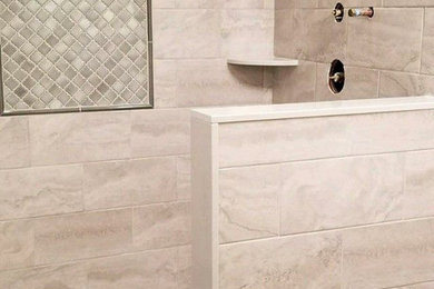 Bathroom - mediterranean bathroom idea in New York
