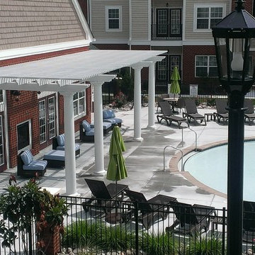 Apartment Complex Pergola
