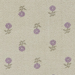 Laura Ashley collection by Brintons Daisy Amethyst - 9/50082 - Carpet Flooring