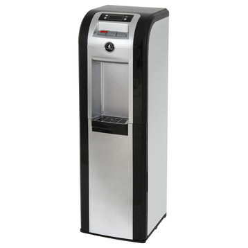 Bottom Load Water Dispenser (Hot, Room And Cold) Black/Platinum